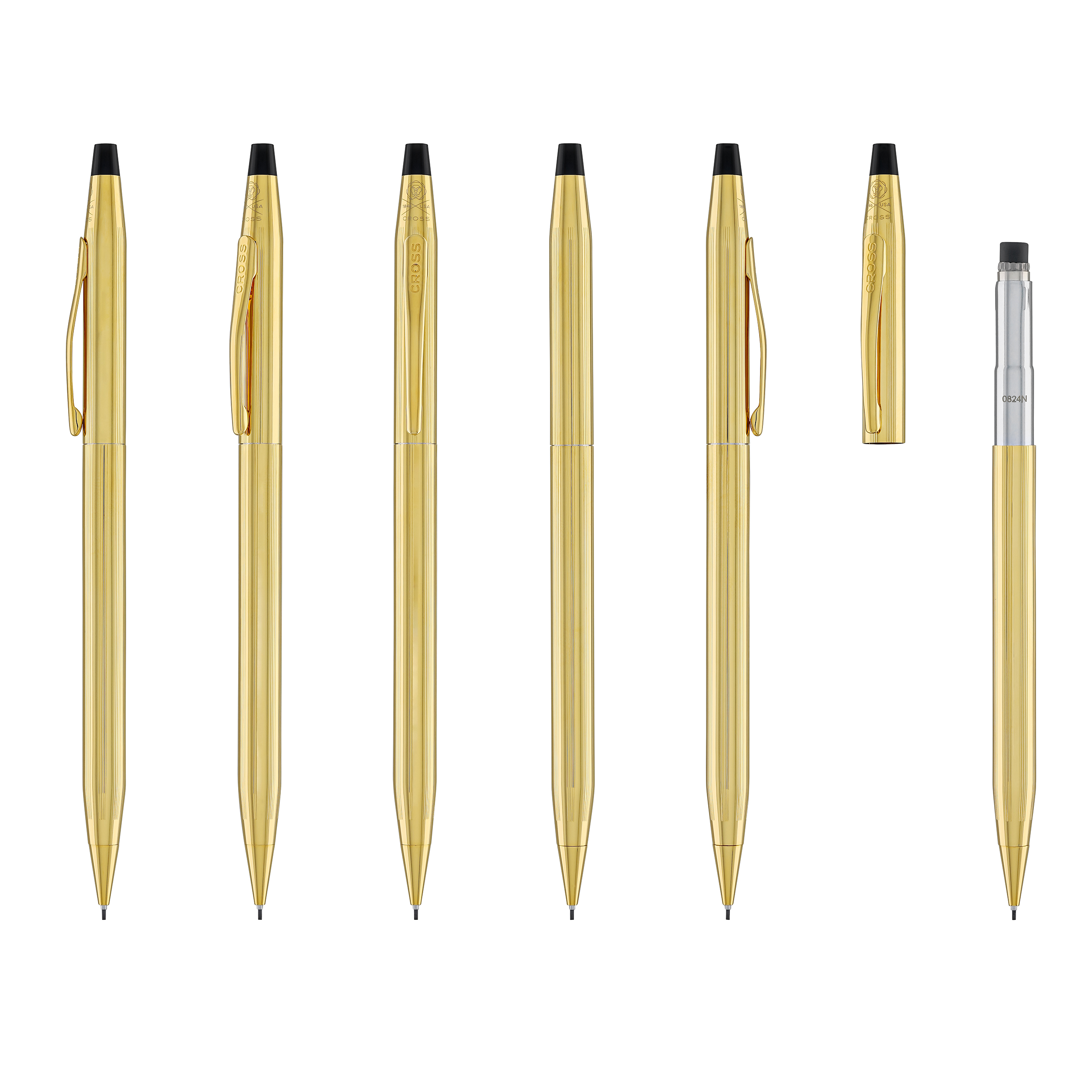 Cross Pen Ballpoint Classic Century Black 23kt AT2502 - David Cullen