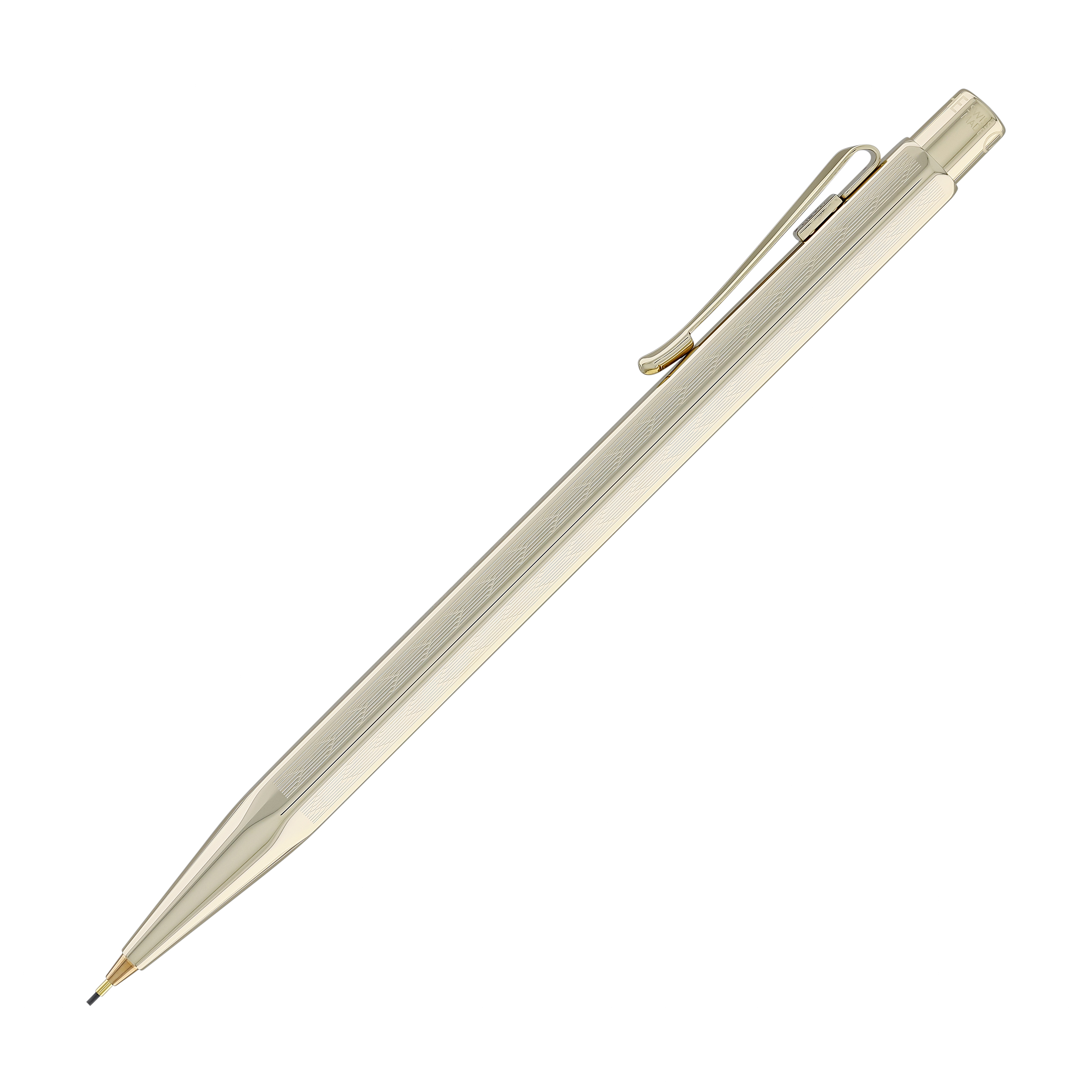 Caran D'ache - Ecridor Chevron Gilded - 0.7mm Mechanical Pencil | eBay